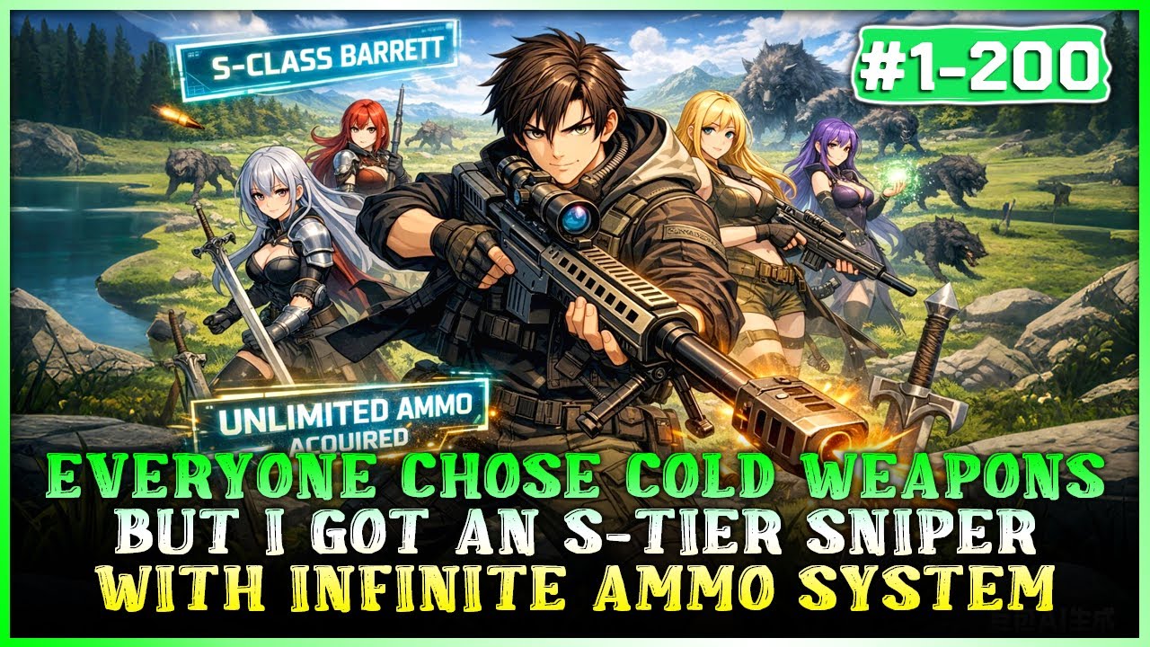 Everyone Choose Cold Weapons &mdash; I Got a S-Tier Barrett Sniper with Infinite Ammo Through the System!