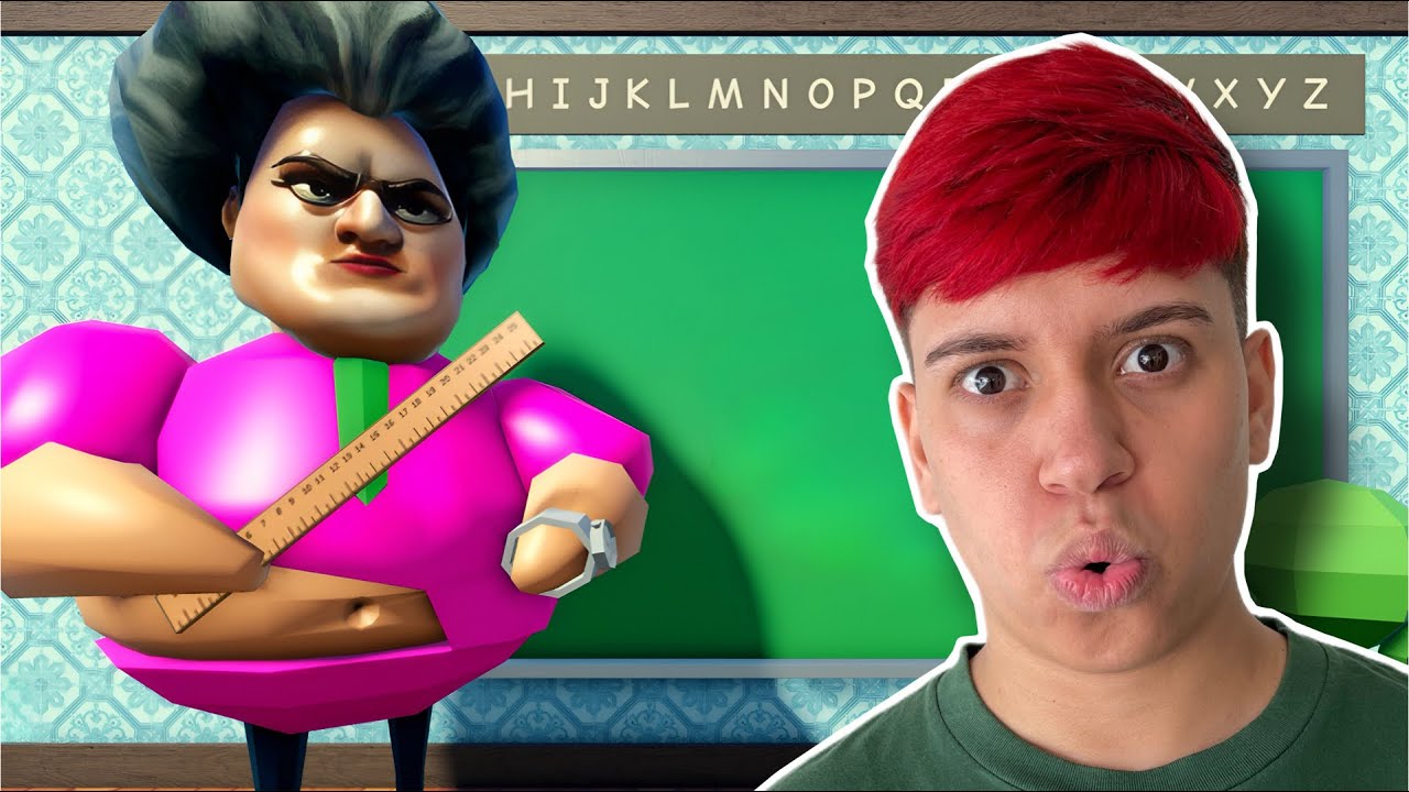 ESCAPE из ШКОЛЫ ЗЛОЙ УЧИТЕЛЬНИЦЫ в ROBLOX!! (Scary Teacher)