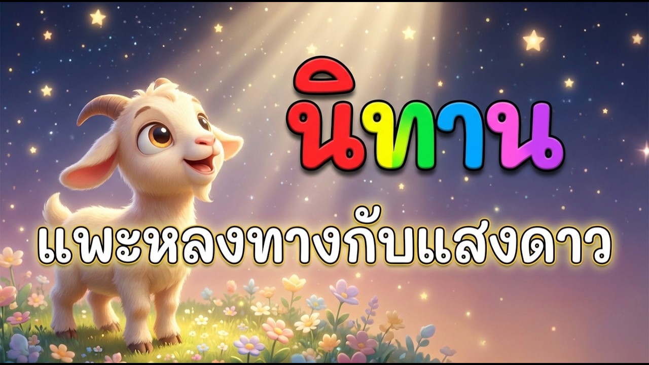 นิทานเรื่อง:แพะหลงทางกับแสงดาว