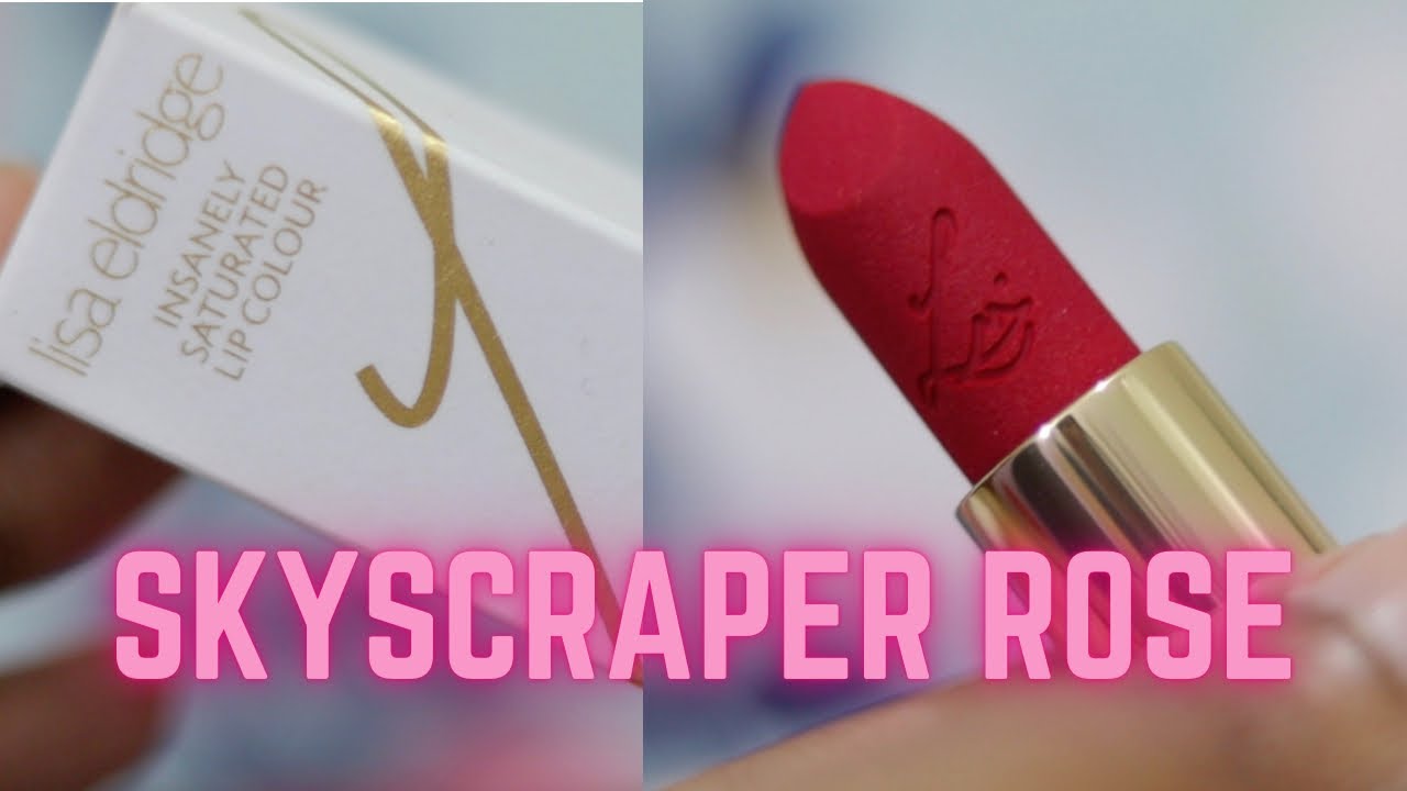 lisa Eldridge Insanely  Saturated Lip Colour Skyscraper Rose