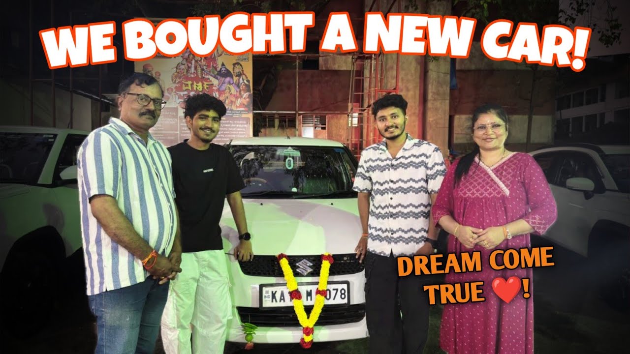 Finally, ಕಾರು ತಗೊಂಡೆ 🚗🥰🧿🎉ಕಾರಿನ ಹಿಂದಿದೆ  ರೋಚಕ Story😱 #newcar#car#party#celebration#vlog
