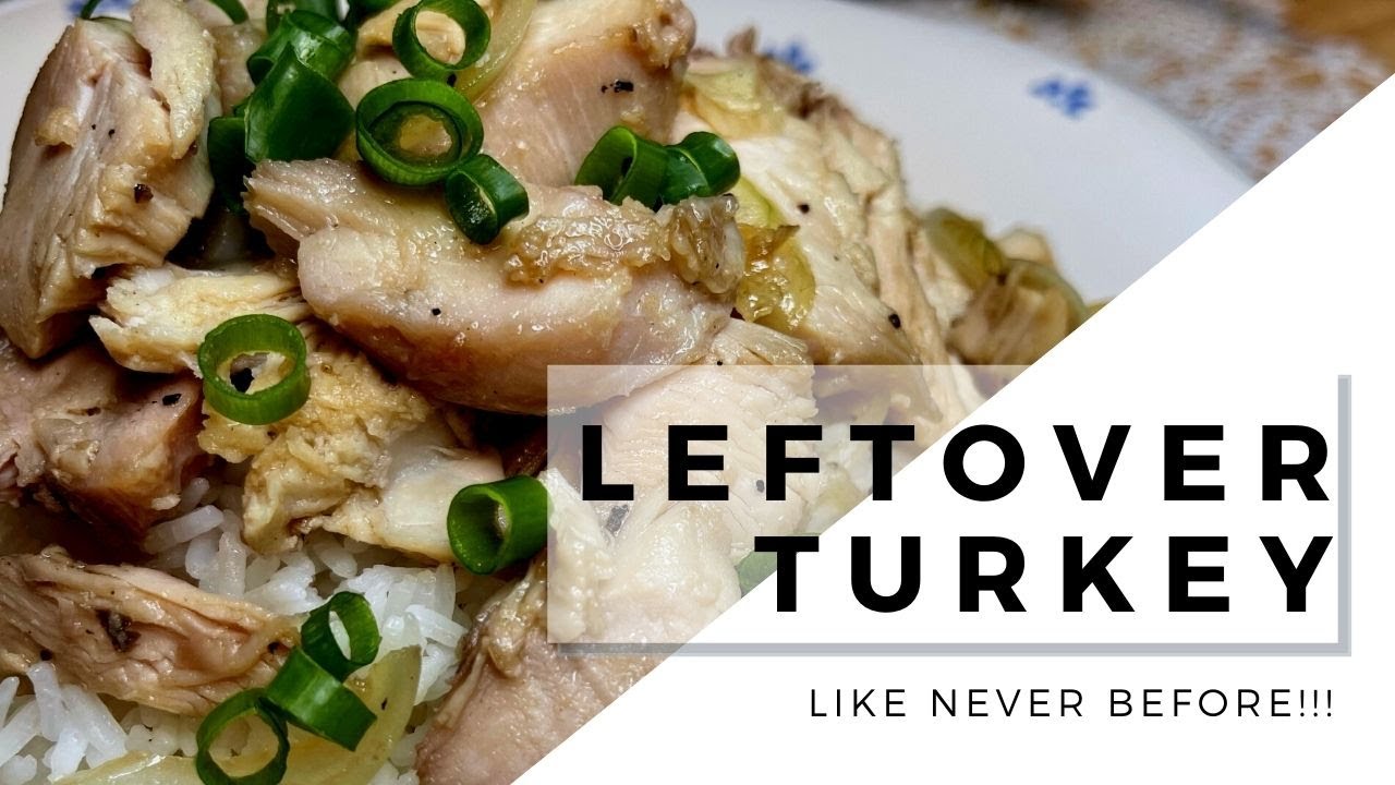 Leftover turkey like never before!!! (Thai style leftover turkey)