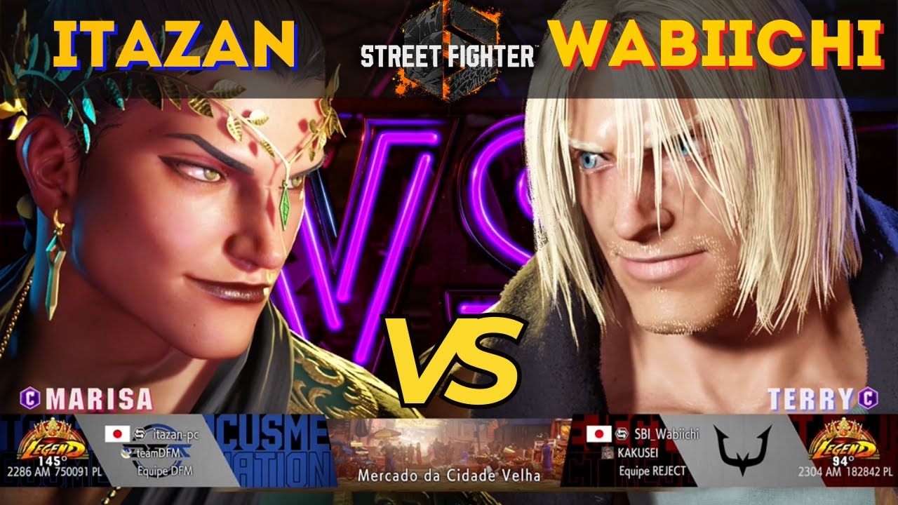 SF6 ▰ ITAZAN (Marisa) vs WABIICHI (Terry Bogard) 👊 Ranked Match - High Level Gameplay - 1/26