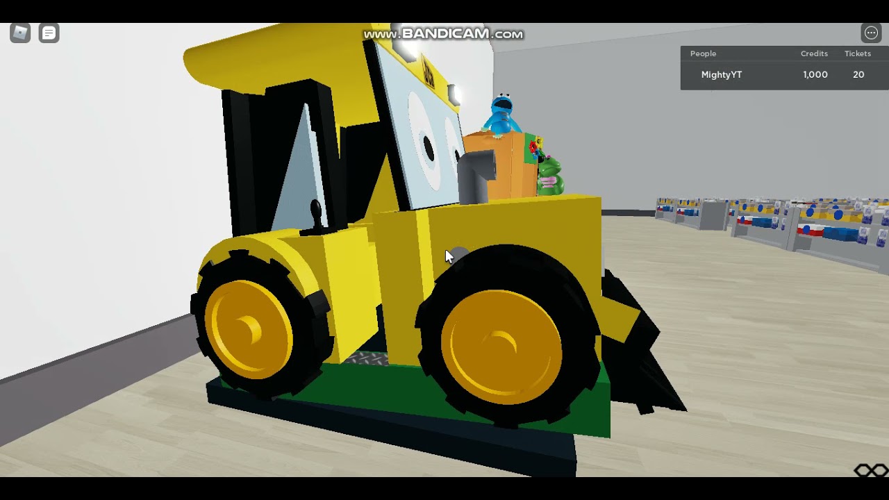 Northern Leisure Joey JCB Kiddie ride in Roblox