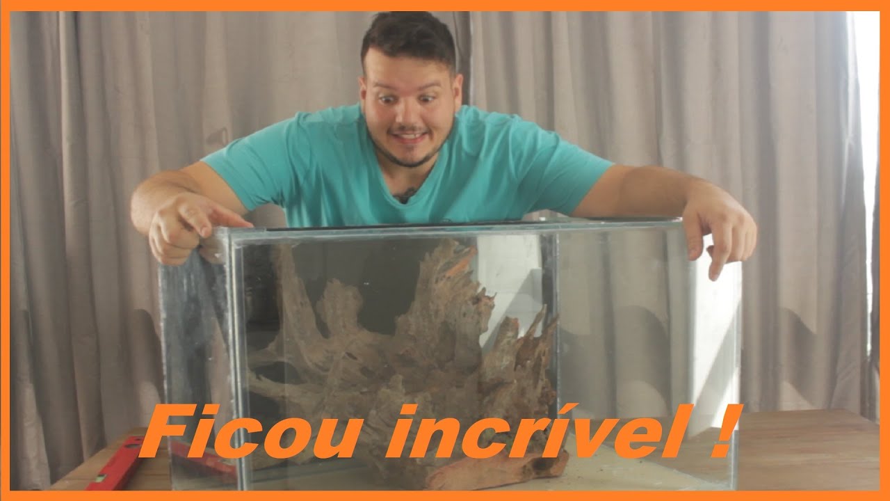 COMO COLAR VIDROS PARA AQUÁRIO SUPER FÁCIL