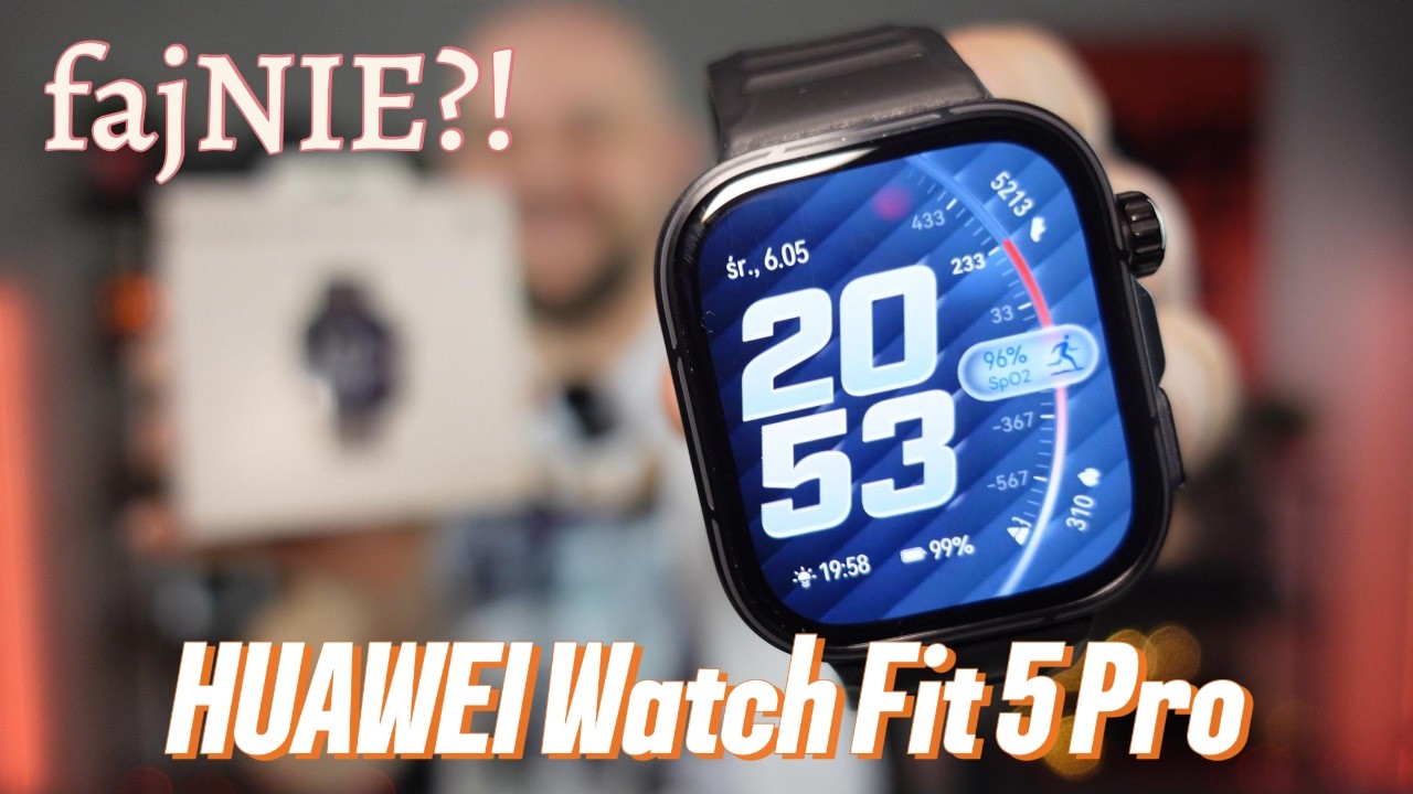 HUAWEI Watch Fit 5 Pro: niby tak, ale nie?! (TEST)