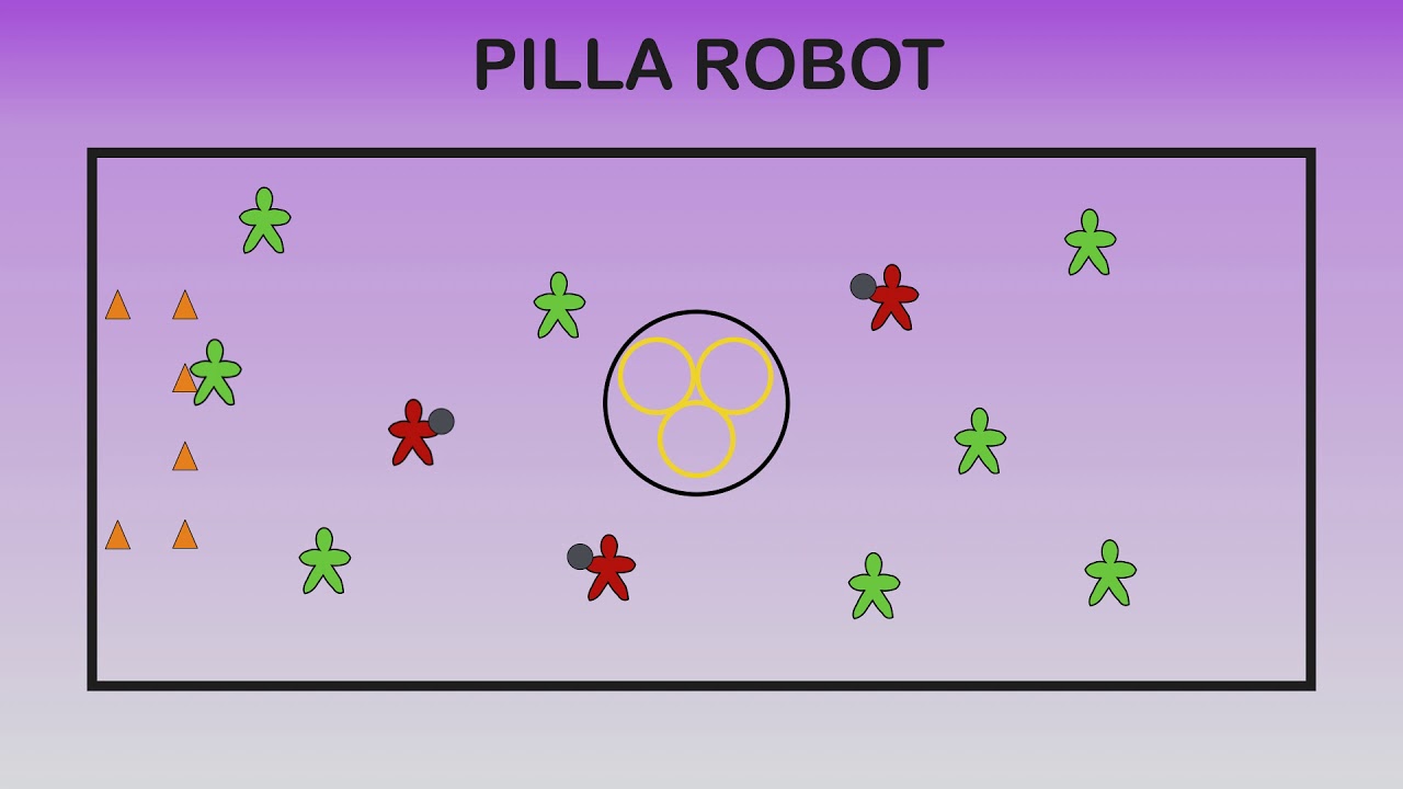 PILLA ROBOT | Juegos Educación Física