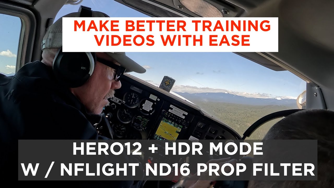 GoPro Hero 12-13 HDR Mode with the NFlight Cam Propeller Filter