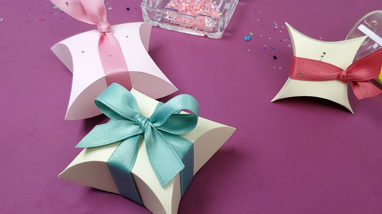 Сделать Easy Paper Jewelry Gift Box. DIY Ремесла. Идеи упаковки