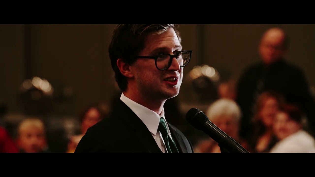 Bettendorf Iowa Wedding Toasts | Aundrea & Lucas | Waterfront Convention Center