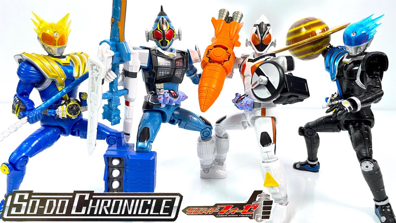 SO-DO CHRONICLE 仮面ライダーフォーゼ 全10種 開封 KamenRider Fourze Action Figure 食玩 Japanese candy toys