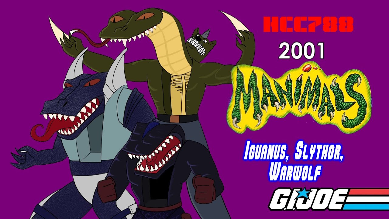 HCC788 - 2001 MANIMALS! G.I. Joe toy review!