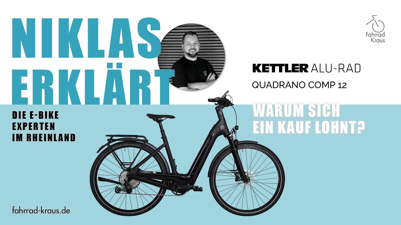 Kettler Quadrano Comp 12 - Viel Leistung, wenig Geld- E-Bike - Trekking - Pedelec - Tiefeinsteiger