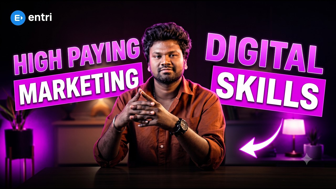 High Income Digital Marketing Skills in 2026 | ₹1 Lakh Salary Roadmap | Tamil