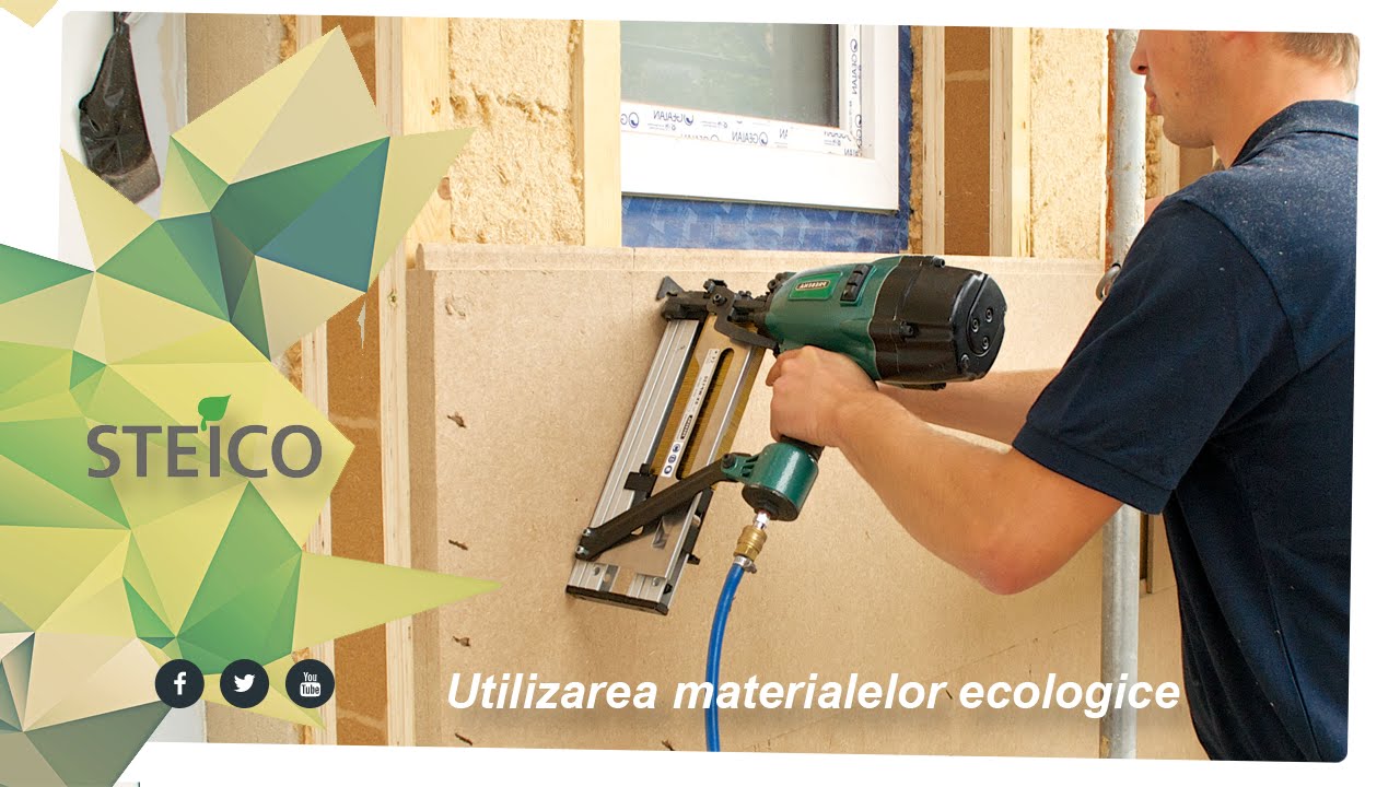 Utilizarea materialelor ecologice STEICO // IZOtv