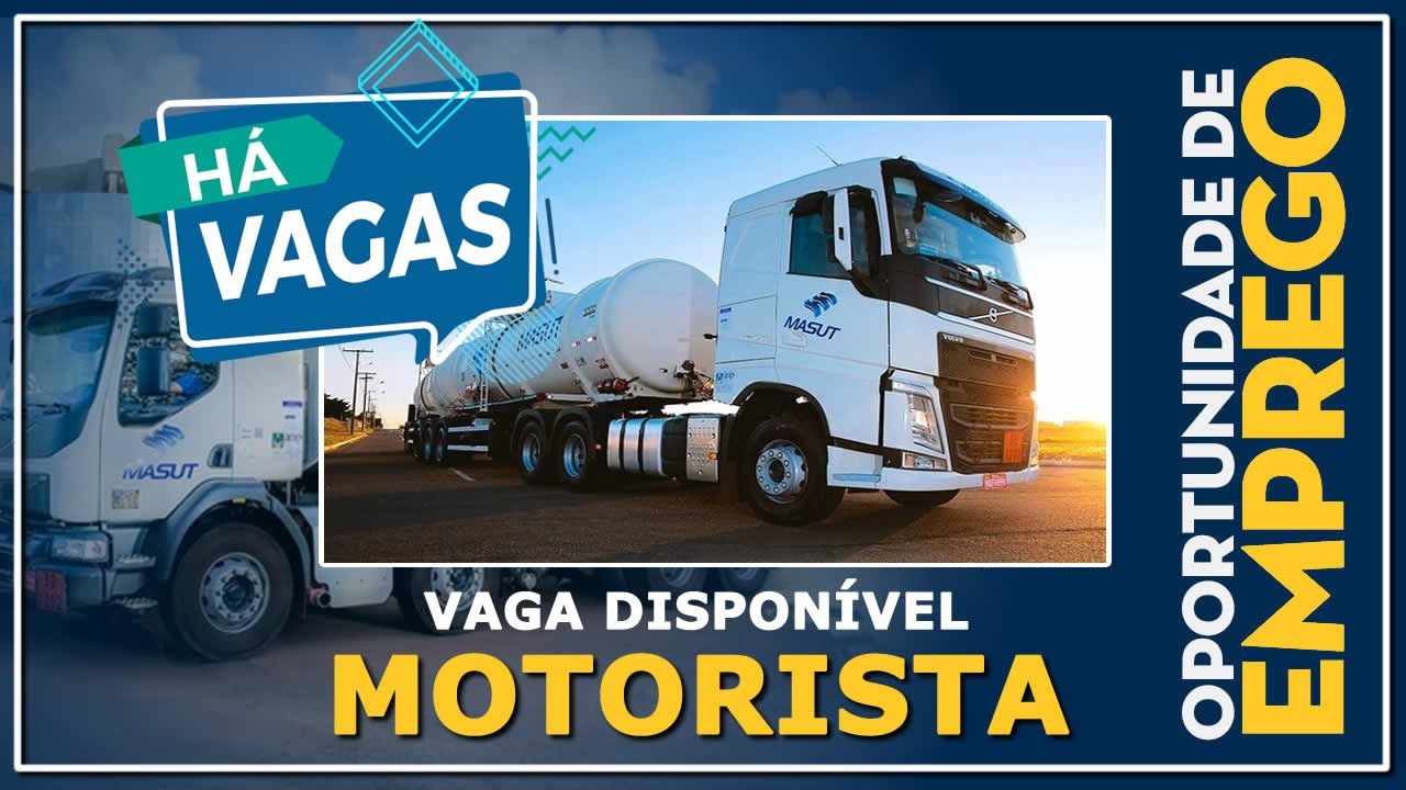 Transportadora Masut abre vagas para motorista em 4 Estados