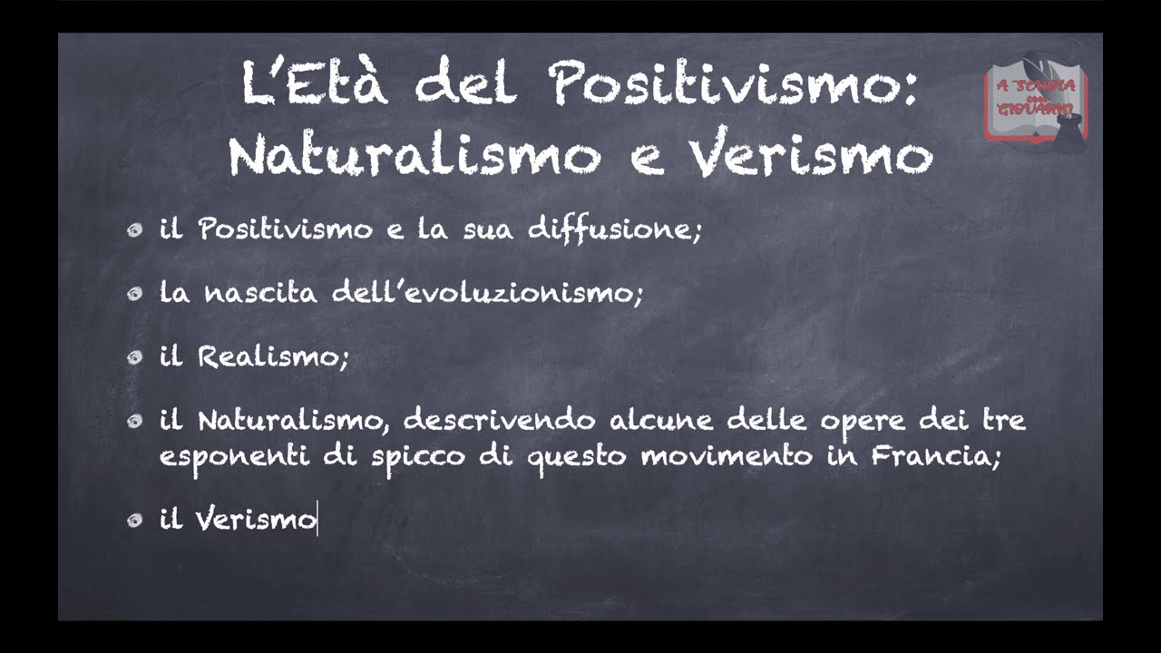 Positivismo: Naturalismo e Verismo