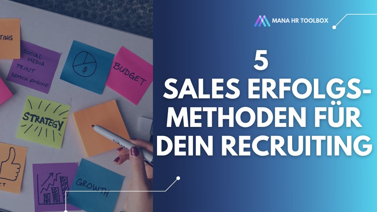 5 &uuml;berraschend einfache Sales-Erfolgsfaktoren mit denen du im Recruiting jeden Kandidaten gewinnst!