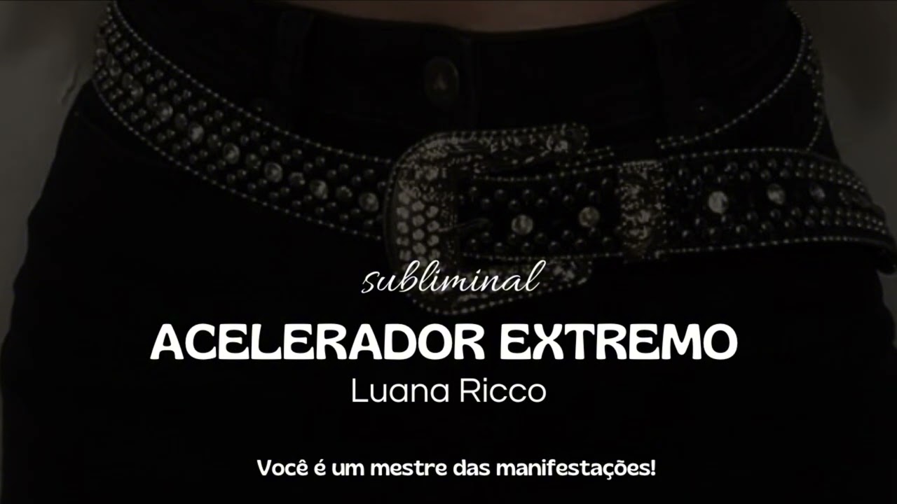 ACELERE SEUS RESULTADOS EM 333.333X - Subliminal (Luana Ricco)