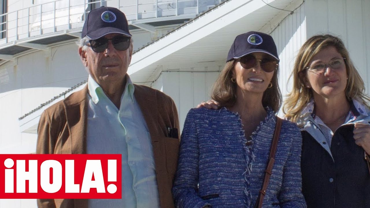 Las &uacute;ltimas im&aacute;genes de MARIO VARGAS LLOSA con ISABEL PREYSLER en La Palma antes de sufrir una ca&iacute;da