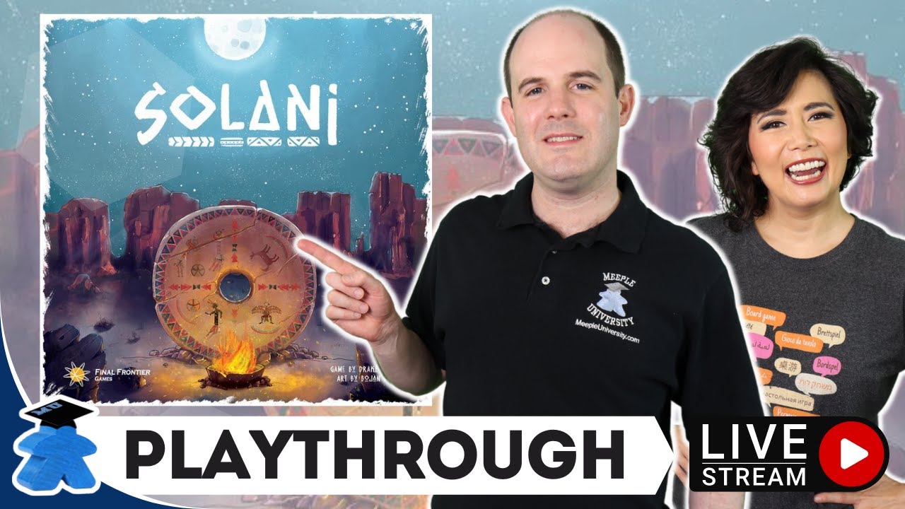 Solani - Live Playthrough Board Game and Giveaway