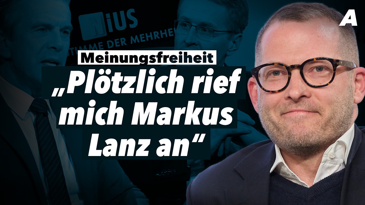 „Wir sind nur eine Wahl vom Ende der Demokratie entfernt“ – Julian Reichelt im Gespräch