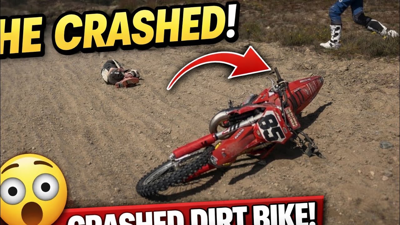 HE SENT IT TOO HARD! 😳 ZAC CRASHES at Cromwell MX