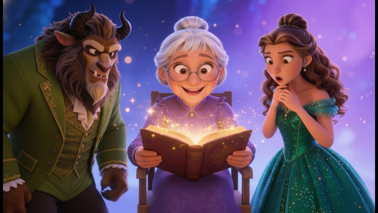 La Bella y la Bestia 🌙 Cuento para Dormir | Voz Suave de Abuelita