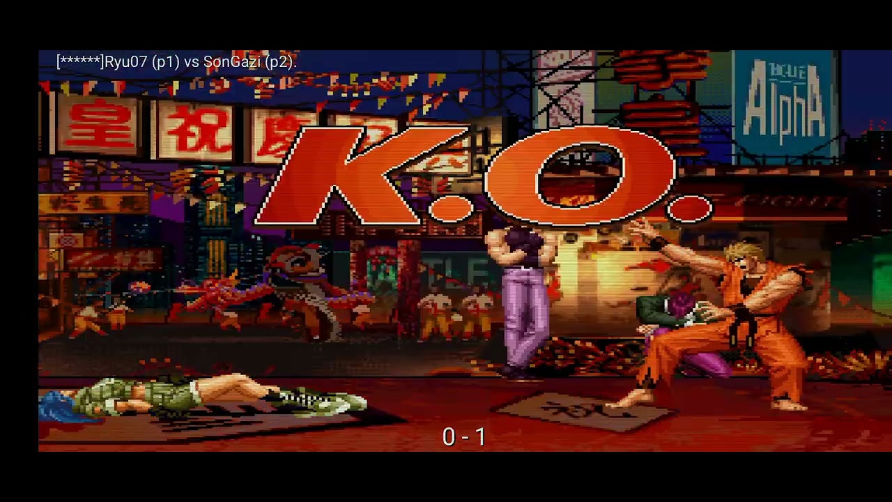 King Of Fighters 97 Ryu07 Vs SonGazi 