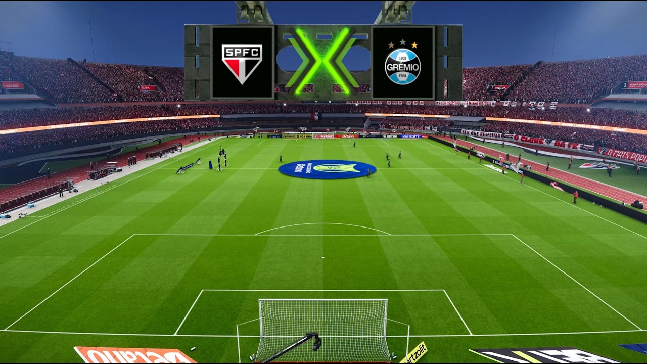 São Paulo x Grêmio - BRASILEIRÃO BETANO 2026/3ª rodada (PES 21/PC)