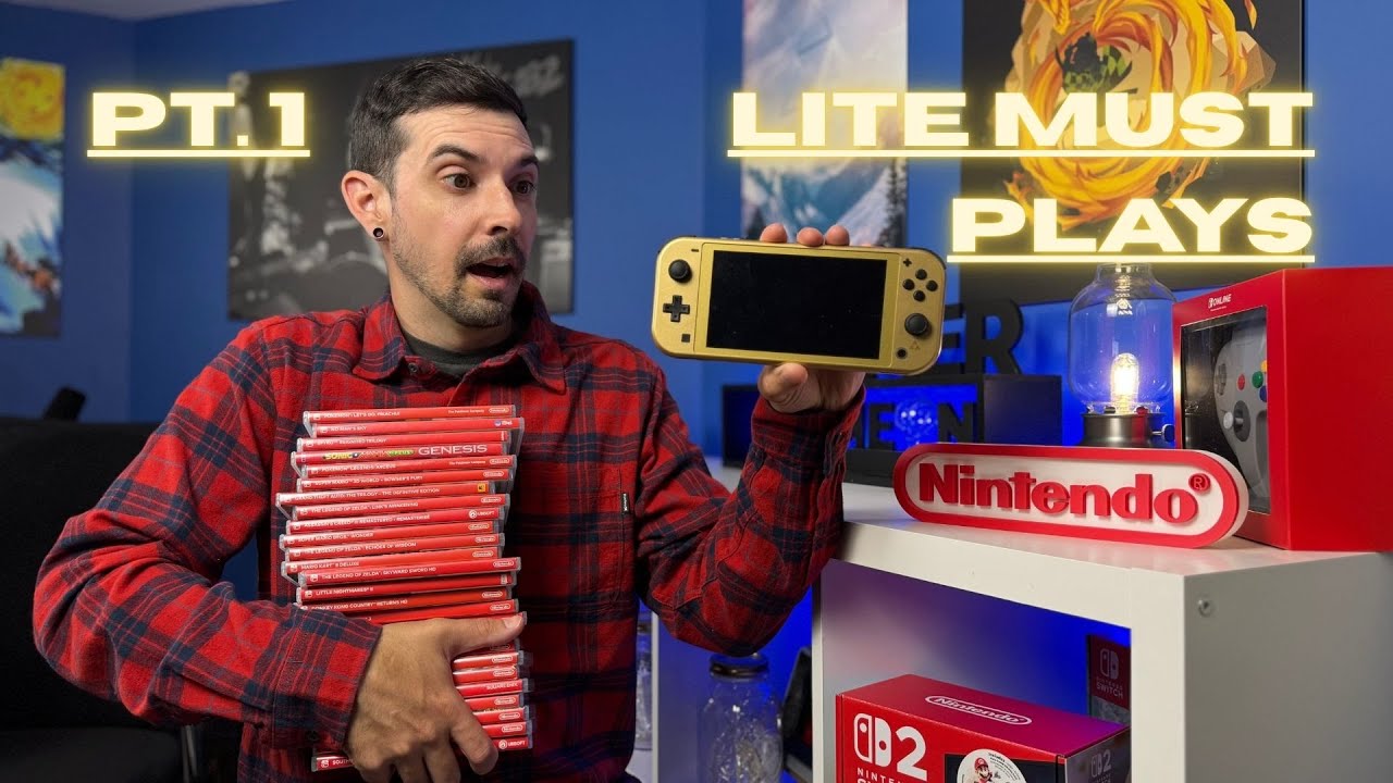 5 игр для Switch Lite, которые вам стоит попробовать!
