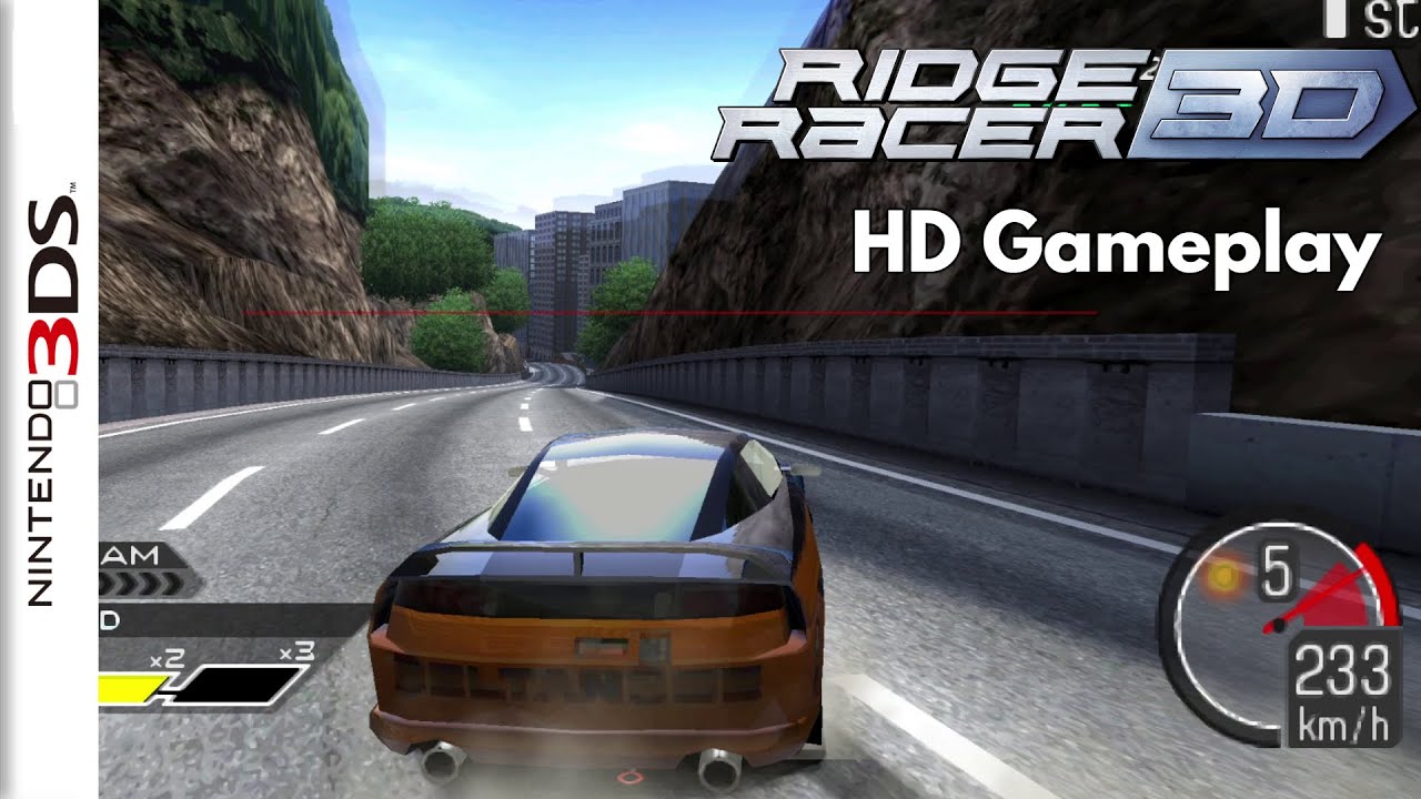 Ridge Racer 3D (Nintendo 3DS) | HD Gameplay