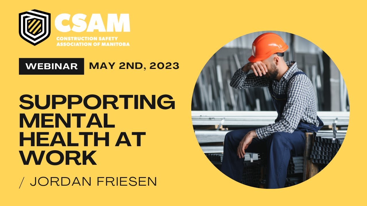 Supporting Mental Health at Work - Webinar