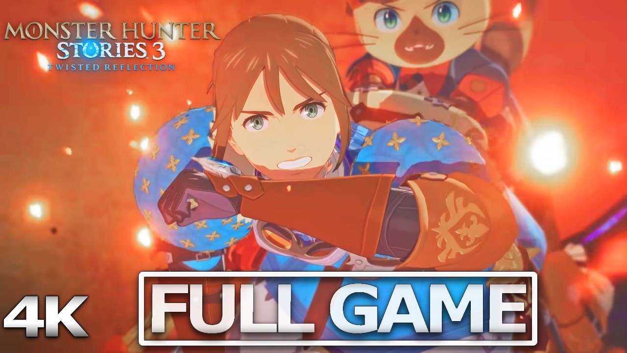 MONSTER HUNTER STORIES 3 Full Gameplay Walkthrough / No Commentary【FULL GAME】4K Ultra HD 60FPS
