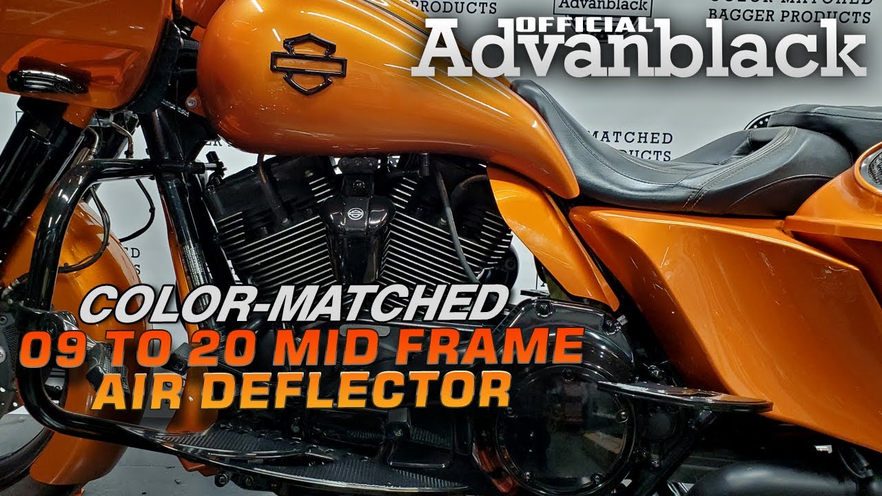 Воздушный дефлектор Advanblack Color Matched Mid-Ray для Harley Davidson Touring