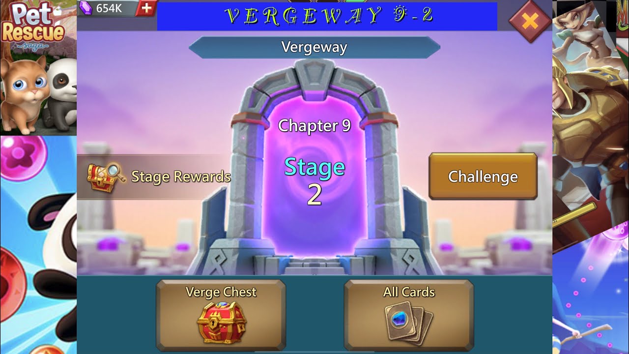 🗡Lords Mobile - Vergeway - Chapter 9 Stage 2
