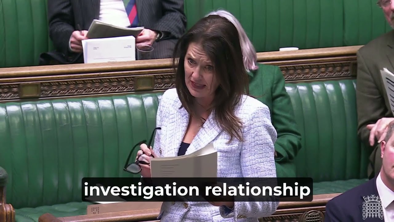 Monica Harding MP questions the Government on the appointment of Peter Mandelson 2nd Feburary