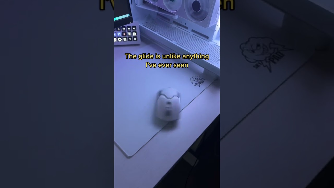 Стеклянный коврик для мыши с Razer Viper Ultimate