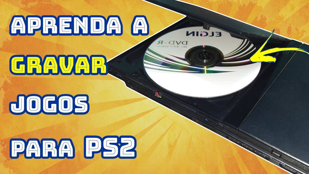 Método FÁCIL para GRAVAR JOGOS de PlayStation 2  | TUTORIAL