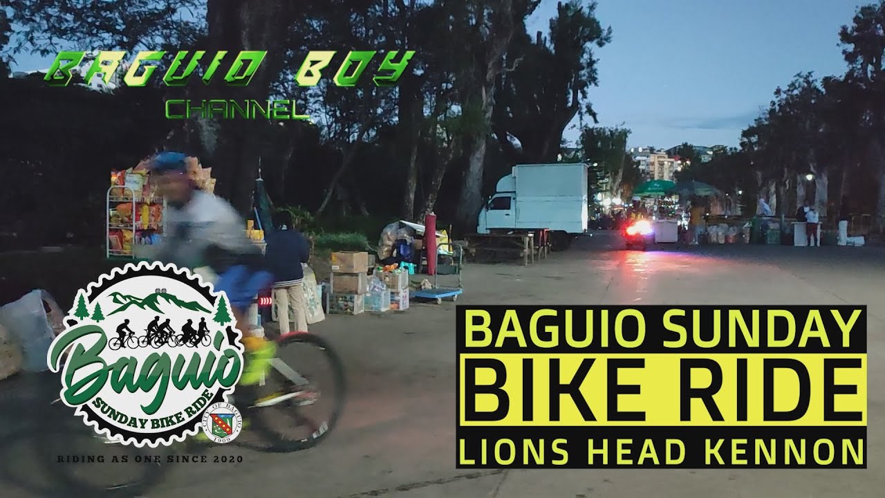 Baguio Sunday Bike Ride | Lions Head Kennon