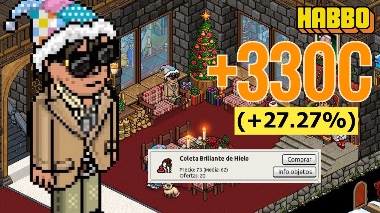 Charlando comentarios 💬 | Vendimos Coleta Brillante de Hielo y ganamos 330c (+27,27%) Habbo.es