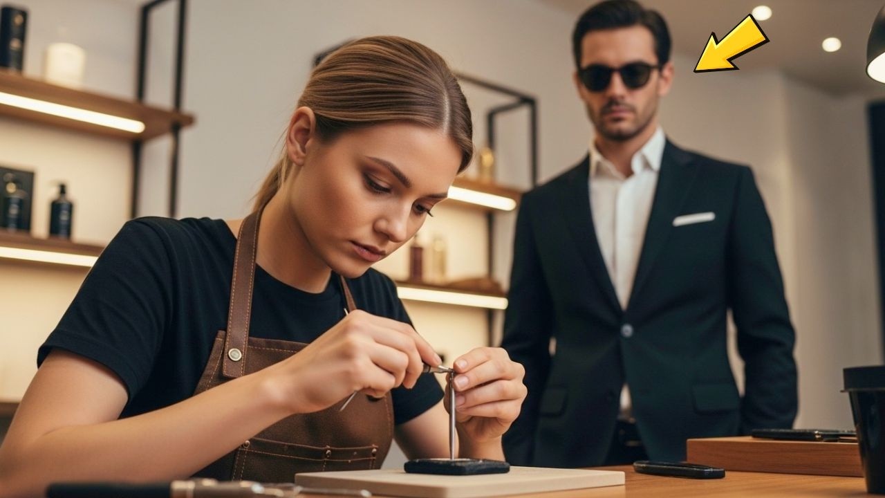 Utangaç Bir Kız Onun Saatini Tamir Etti… Ve Onun AVM’nin CEO’su Olduğunu Öğrendi