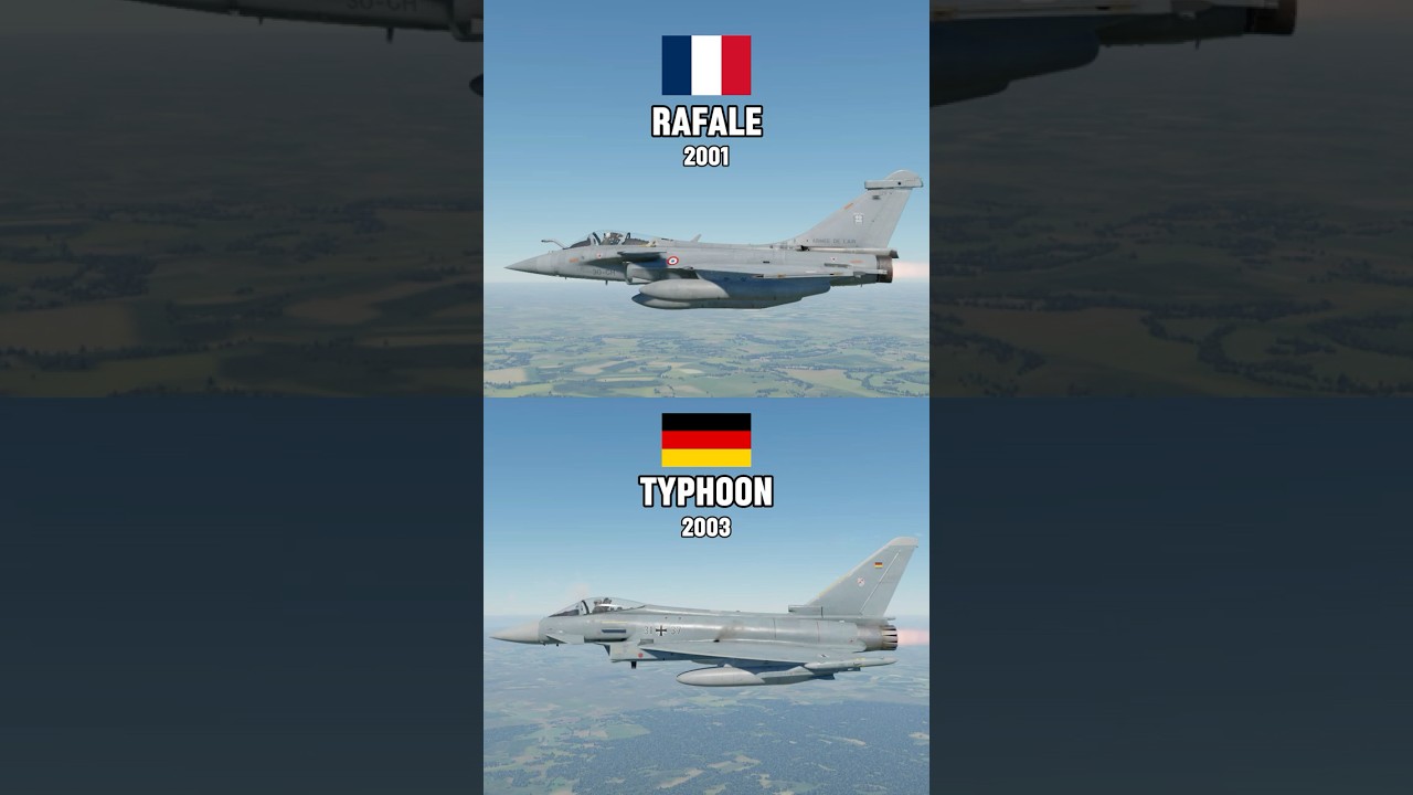 Rafale vs Typhoon - War Thunder