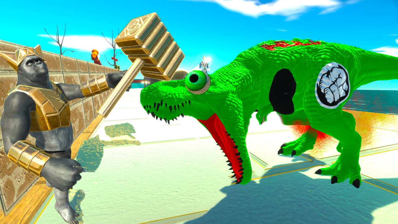 GHOR HAMMER vs ALL UNITS in RESCUE MISSION - Animal Revolt Battle Simulator