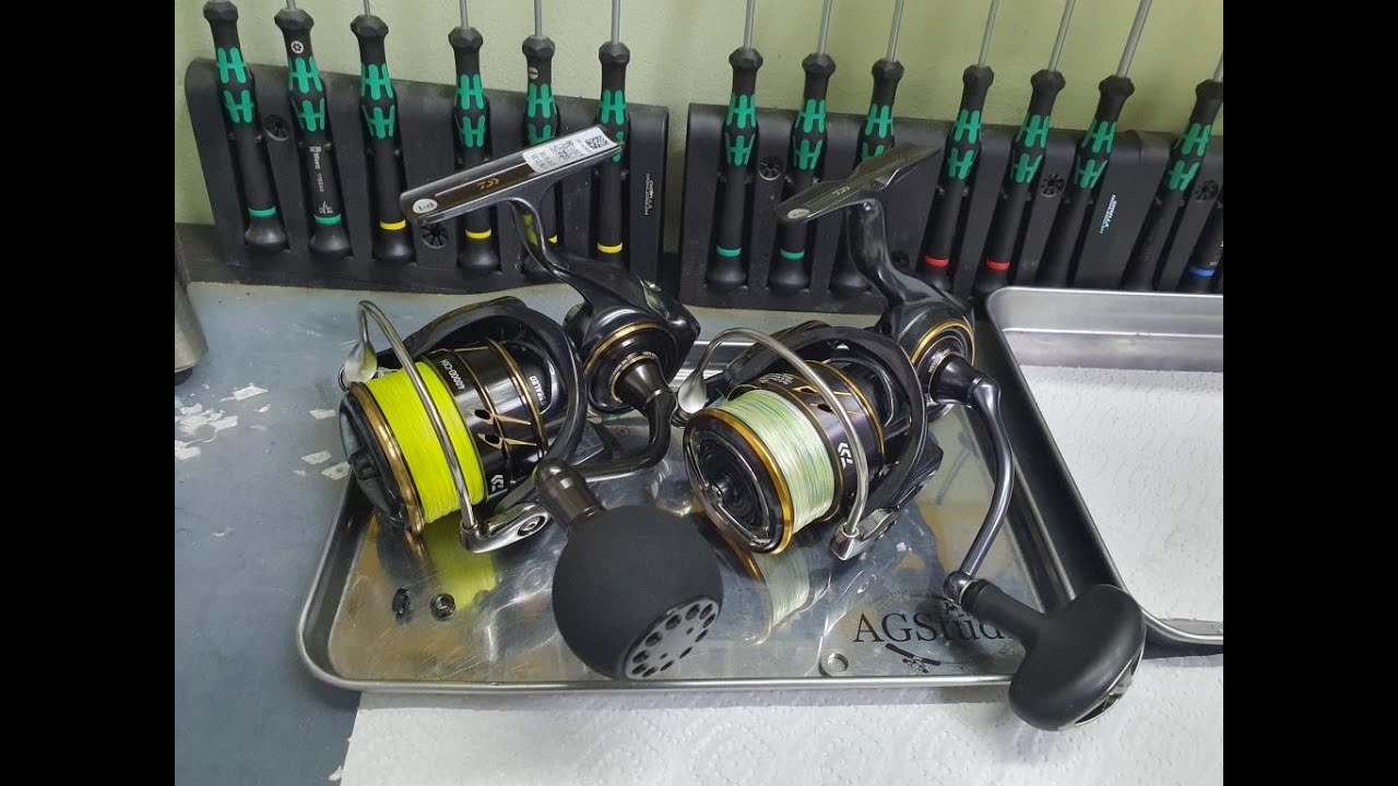 Daiwa 22 Caldia SW / 21 Caldia обзор/разбор/сравнение