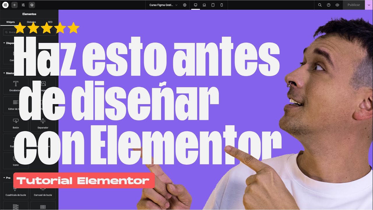 ✅ Configuración Elementor Pro antes de empezar y SER MÁS EFICIENTE