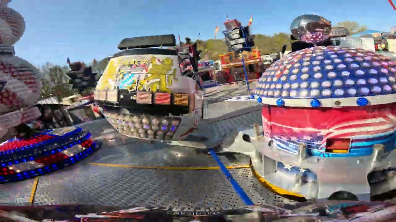 Break Dancer - Engelbrecht (Onride POV) BIE-HAPPY Frühjahreskirmes Bielefeld 2025