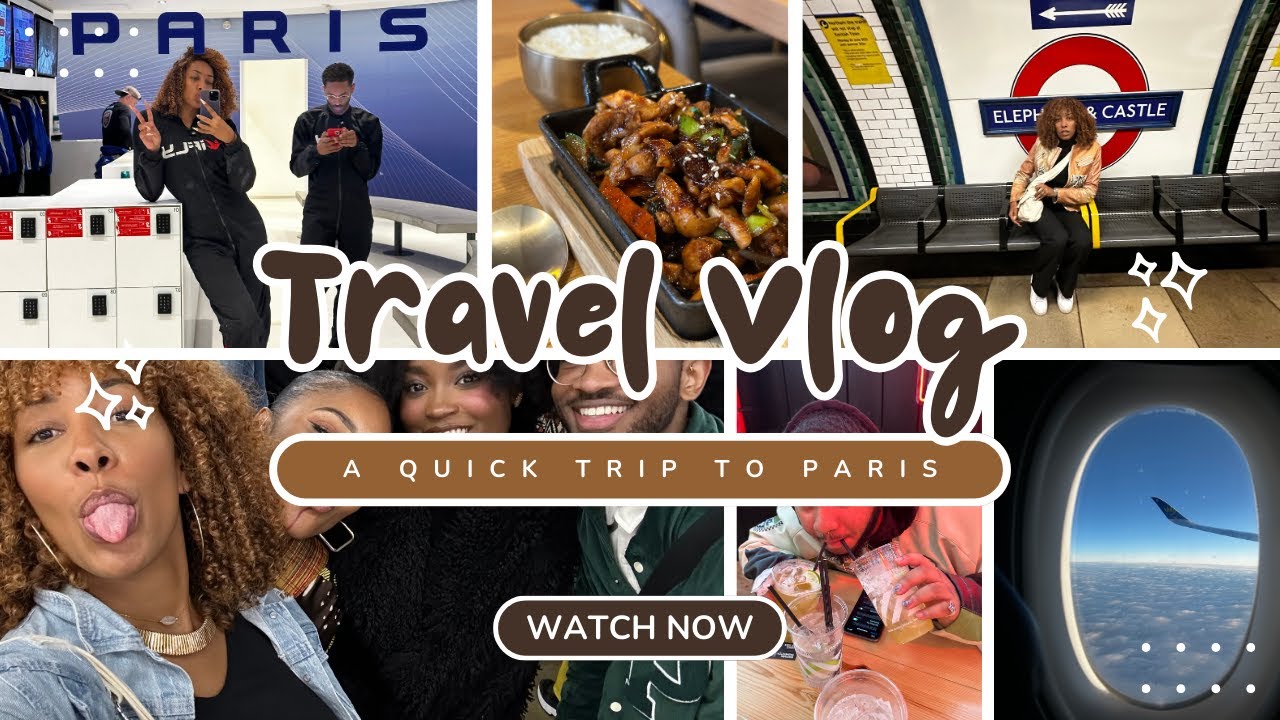 TRAVEL VLOG - Je passe 10 jours de folie entre Paris et Londres