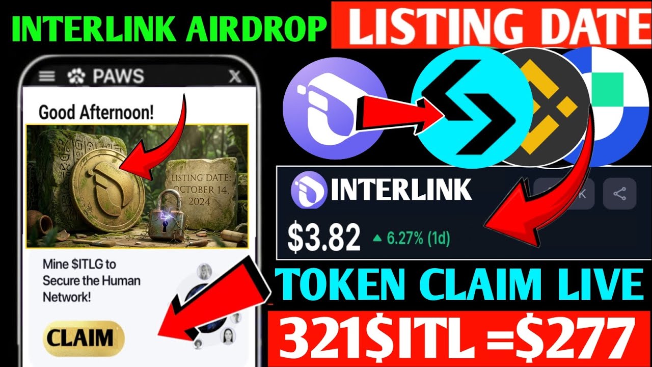Interlink Network Listing Tge Confirm 🥳 Interlink Network New Update 🤑 Interlink Airdrop Listing 🤑