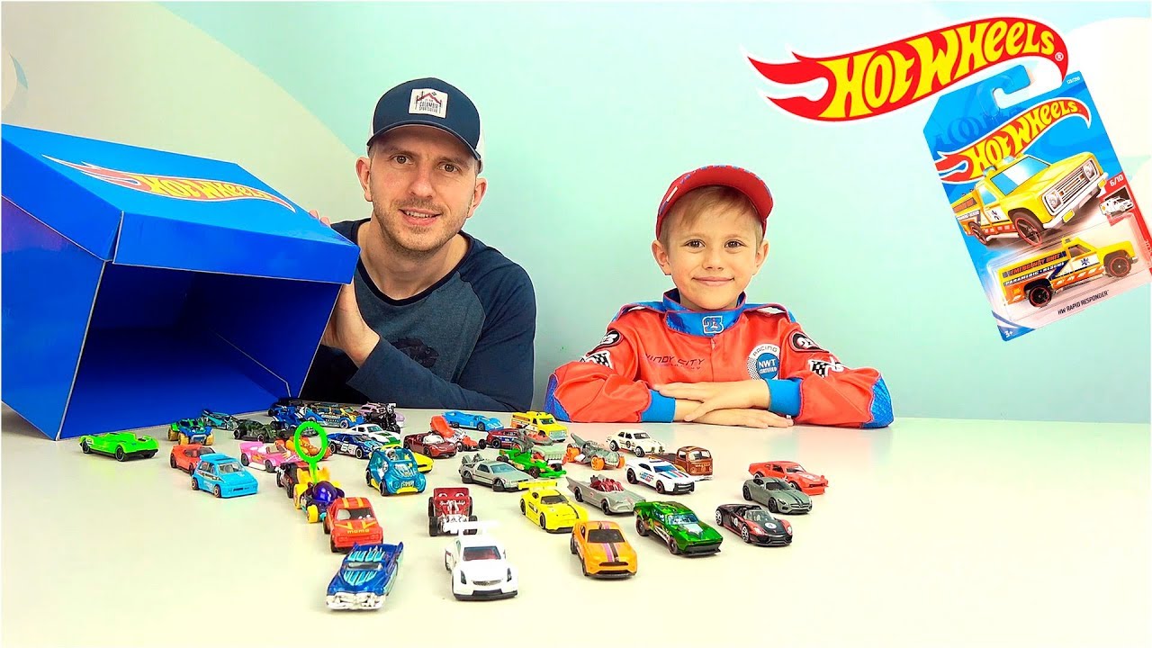 Hot Wheels БОЛЬШАЯ коллекция новинок 2019 года! Даник и папа принимают вызов!